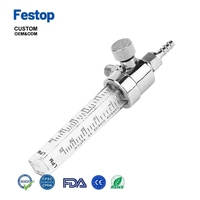 WL-12 buisvormige NPT1/4 koperen flowmeter gasmeetinstrument testgereedschap voor flowmeter