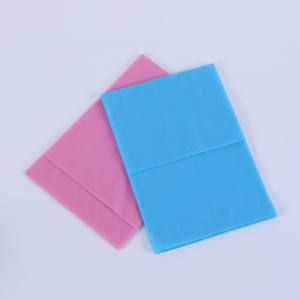 Bavoirs dentaires en gros, prix compétitif, bavoirs dentaires médicaux imprimés sur mesure, rouleaux de bavoirs dentaires jetables imperméables avec attaches - Product Image 3