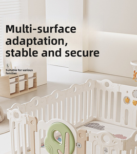 Corralito Plegable para Bebés con Tapete de Juego, Barrera de Seguridad para Niños Pequeños, Uso Doméstico Portátil y Seguro - Product Image 3