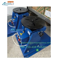 10kg positionneur de soudage rotatif table tournante Mini 2.5 "mandrin de tour à 3 mâchoires 2-10 R/min (110V 50HZ)