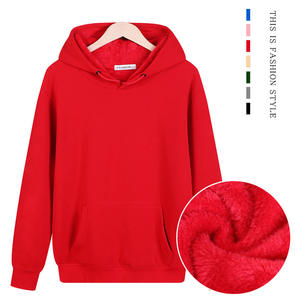 Sudadera con Capucha Personalizada de Algodón y Spandex de 420g, Logotipo Bordado, Gruesa, Holgada, para Hombre y Mujer, Antiarrugas, Transpirable, Tejido de Terciopelo, Cálida para Invierno - Product Image 2