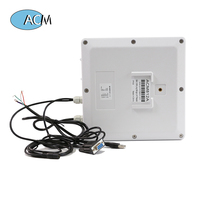 Lector RFID Integrado UHF de Largo Alcance Goldbridge 865-928 MHz 7dbi RS232/485 Wiegand26 de 2-6 Metros