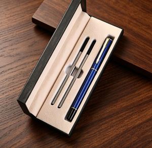 High Quality Business Metal Luxury Signature Executive Gift Premium Writing Custom Logo Pen Set With Box - Product Image 4