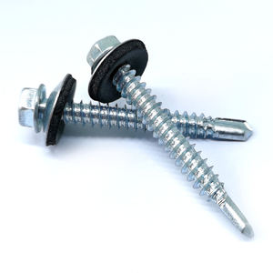 Gran oferta, tornillos autoperforantes de cola de Milano <span class=keywords><strong>Hexagonal</strong></span> de cabeza <span class=keywords><strong>hexagonal</strong></span> bi Metal de <span class=keywords><strong>1</strong></span> pulgada, <span class=keywords><strong>2</strong></span> pulgadas y 3 pulgadas con arandela, venta de Color para América del Sur - Product Image 6