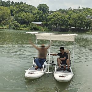 Catamaran gonflable double SUP OEM pour les lacs et les océans - Product Image 4