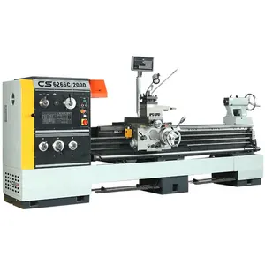 2000mm with 500mm diameter CS6250C manual lathe machine chinese metal lathe price for metal work