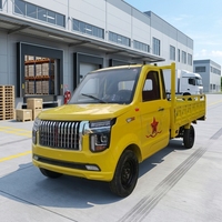 Camioneta Eléctrica de Cuatro Ruedas de 2 Plazas, de Alta Resistencia, para Transporte de Mercancías y Envíos Rápidos