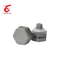 Valve de décharge de pression hydraulique Youkun Mini M5 avec membrane E-PTFE, indice de protection IP67/IP68, pour gaz haute température