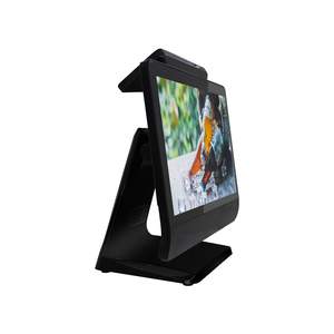 Sistema POS de pantalla táctil única de 15.6 pulgadas, caja registradora, computadora POS, sistema POS todo en uno. - Product Image 1