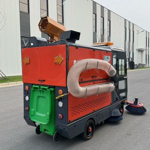 Camion balayeuse-aspireuse haute performance ST-VA001 avec bac <span class=keywords><strong>à</strong></span> déchets de 600 L – <span class=keywords><strong>Machine</strong></span> de nettoyage de voirie pour le nettoyage des parkings - Product Image 3