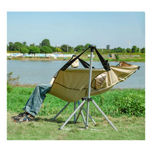 HOMFUL-<span class=keywords><strong>Hamac</strong></span> à bascule freestyle de fabrication cambodgienne, chaise de camping pliante à bascule - Product Image 6
