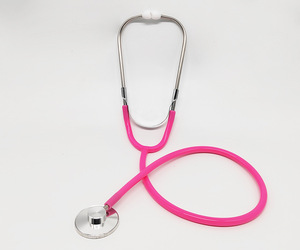 Stéthoscope à tête simple en aluminium, directement de l'usine, plusieurs couleurs disponibles, adapté à divers groupes - Product Image 4