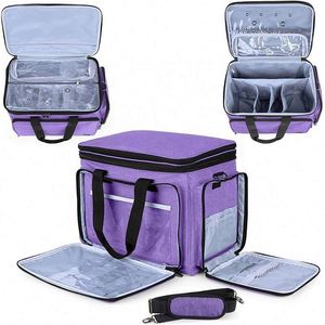 Bolsa de Ganchillo de Gran Capacidad, Organizador de Agujas de Tejer, Bolsa de Almacenamiento de Hilo, Fabricada por BSCI - Product Image 2