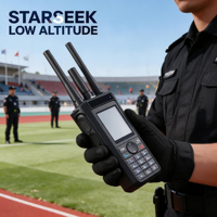 Starseek F13M Dispositif de détection portable ultra large bande pour drones 300 MHz 13,4 GHz Localisateur de drones portable Décodage RID multi-standards