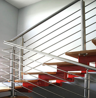 PRIMA Rod Bar Railing Design moderne Acier inoxydable Balcon Railing Rod Deck Railing System
