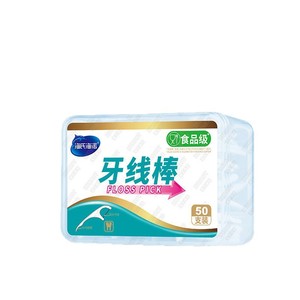 Palillos de hilo dental Haier: Desechables para la limpieza bucal después de las comidas, portátiles y compactos para uso doméstico. - Product Image 1