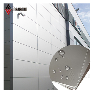 Panneau ACP revêtu de PVDF Nano IDEABOND, revêtement métallique avec design moderne imperméable, façade extérieure de bureau et mur-rideau - Product Image 1