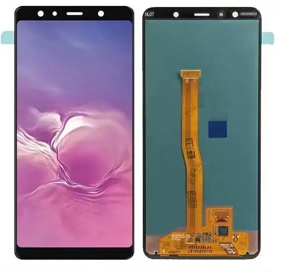 A7 2018 Display untuk Samsung A7 2018 A750 Layar Lcd untuk Ponsel A7 2018 A750 Pengganti Layar Sentuh untuk A7 2018 A750 Pantalla