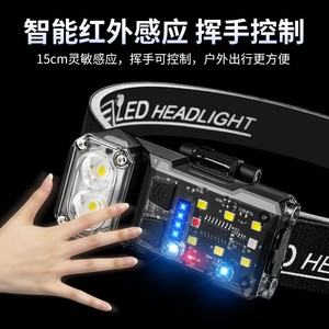 L-Shaped <b>Corner</b> Headlamp Flashlight 3000mAh Rechargeable Strong Magnetic Adsorption Adjustable Head Work <b>Lighting</b> - Product Image 4