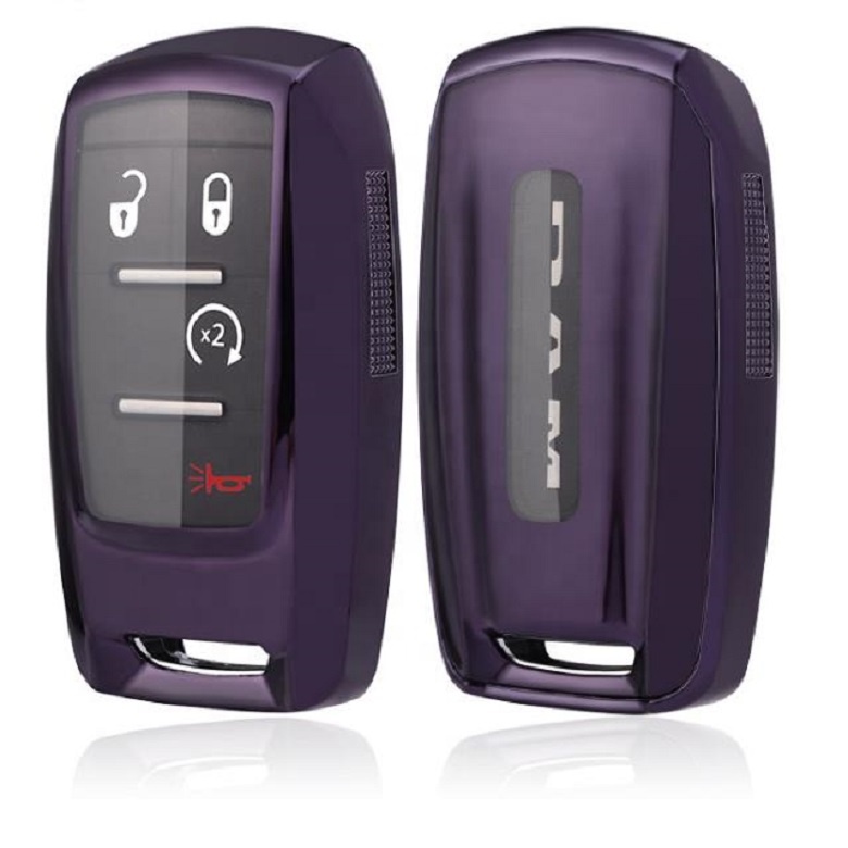 Aazon.co: ZSPDACC Copatible With Ra Key Fob Cover Silver Car Key