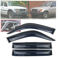 Visera para Ventana de Automóvil, Protector de Lluvia y Ventilación para Honda Accord Coupé 2008-2012