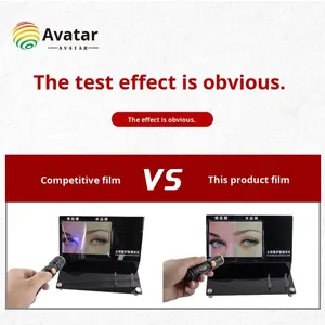 Film solaire pour voiture Présentoir de protection des yeux Isolation thermique Film antidéflagrant Film pour fenêtre Test de protection des yeux - Product Image 3