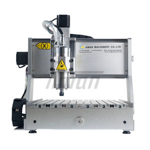 Machine de gravure CNC Router 3040 3/4 axes USB Mini Mach3 pour le travail du bois, du métal et des bijoux 300*400*80mm - Product Image 1