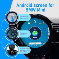 Autoradio Android 15 11,9 pouces avec Carplay, lecteur vidéo, navigation GPS pour BMW Mini Cooper R56 R57 R58 R60 F54 F56 F60