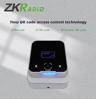 Lector de Tarjetas con Código QR de Metal de 13.56MHz con Antena Integrada, Compatible con Métodos de Salida Wiegand, RS485, USB y Red TCP
