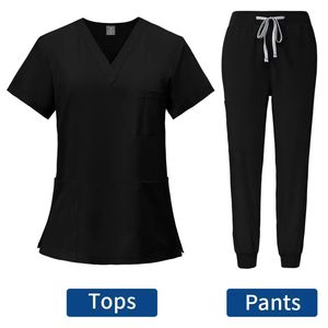 Uniformes d'hôpital d'été personnalisés pour les femmes tenues médicales personnalisées - Product Image 6
