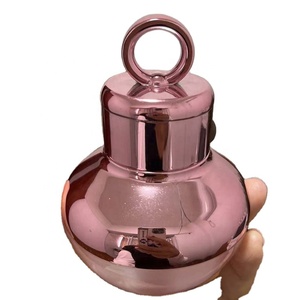 Envase Cosmético Vacío de 30g 50g, Contenedor de Maquillaje de Acrílico de Alta Calidad, Botella Dorada para Crema, Envases para Cosméticos - Product Image 3