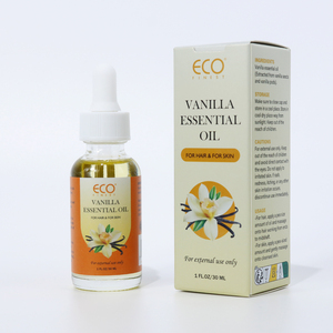 Minyak Esensial Vanila Organik, Diperoleh dari Biji dengan Metode Cold Pressed, untuk Menutrisi Kulit & Rambut, Melembapkan, dan Memberikan Manfaat Anti-Penuaan - Product Image 1