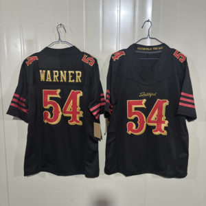 Оптовая продажа: Новые стили высококачественных мужских футболок для американского футбола с вышивкой, джерси для регби, командные джерси 49ers - Product Image 1