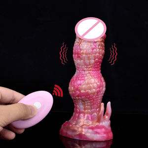 FAAK mainan seks Dildo anjing lucu bergetar untuk wanita Masturbator Pria pijat <span class=keywords><strong>Anal</strong></span> steker pantat mainan seks murah - Product Image 3