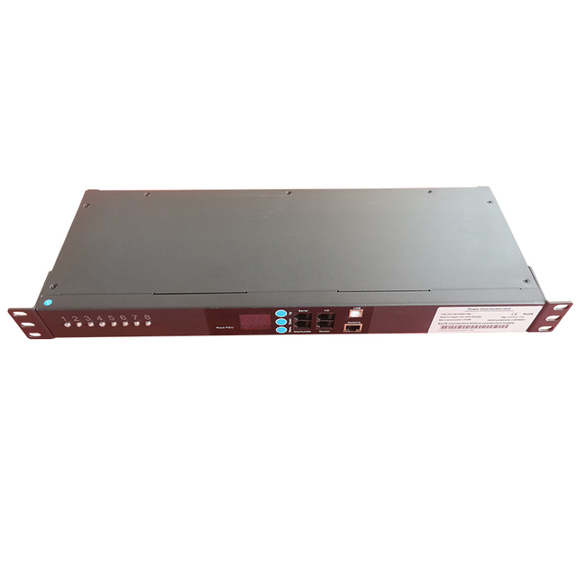 19inch 1U Rack Mount Intelligent Monitored Smart PDU with Remote Control