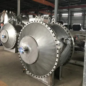 ASME U stamped Stainless Steel/Carbon Steel/Titanium Spiral Plate HEAT EXCHANGER with CE ,high heat exchanging efficiency