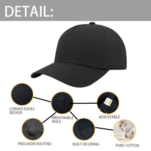 Gorra Heycap de Fábrica Personalizada de Alta Calidad, 5 Paneles, Visera Curva, Algodón Dobby, Logotipo Bordado en 3D con Diseño de Leopardo, Gorra de Béisbol con Cierre a Presión - Product Image 4