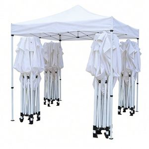 Murs de filet imperméables d'extérieur, tente pliante, gazebo pop-up, <span class=keywords><strong>moustiquaire</strong></span>, 2x2, 2x3, <span class=keywords><strong>3x3</strong></span>, 3x4,5, 3x6, tente de réception, événements, distance entre les poteaux de 5 m - Product Image 5