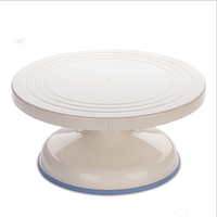 Plastik kek TURNTABLE kek taşıyıcı kek standı