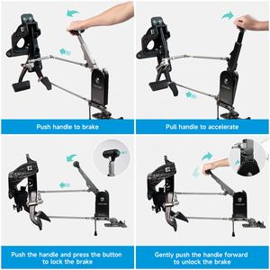 נכים אנשים נהיגה רכב בלם מצערת שליטה ביד במאיץ בלם לעזור נהיגה מערכת עבור נכים - Product Image 4