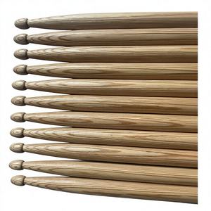 <span class=keywords><strong>Baquetas</strong></span> de Roble Rojo al por Mayor, Duraderas y Rentables para Tiendas de Música y Escuelas - Product Image 3