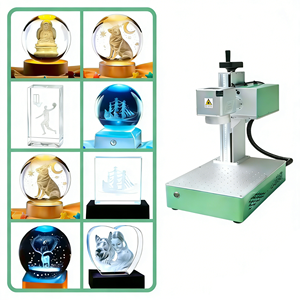 Machine de gravure portable personnalisable pour marquage sur métal, pierre, bois, bijoux, gravure laser UV 3D sur verre, gravure laser à fibre optique - Product Image 1
