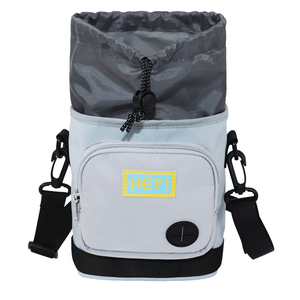 Pet snack storage bag convenient for going out pet training crossbody bag dog snack waterproof drawstring design - Product Image 4