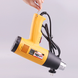 Pistola de Aire Caliente Digital de 1600W AC220 con Control de Temperatura, Secador de Pelo para Construcción, Pistola de Calor para Soldar, Ajustable + Boquilla - Product Image 3