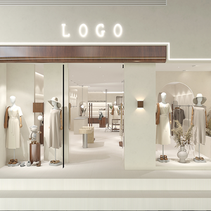 Nuovo Design semplice per la vendita al dettaglio di legno espositore per indumenti da uomo <span class=keywords><strong>negozio</strong></span> di <span class=keywords><strong>abbigliamento</strong></span> da <span class=keywords><strong>donna</strong></span> Interior Design mobili elegante <span class=keywords><strong>negozio</strong></span> di <span class=keywords><strong>abbigliamento</strong></span> - Product Image 2