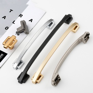 L-2637 Kosin emas nikel disikat dan pegangan pintu lemari krom laci Modern kenop tarik pegangan seng dan kenop - Product Image 1