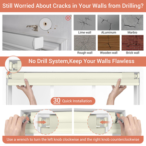 ستائر خلوية عازلة للضوء بدون حبال، لا تحتاج إلى حفر أو أدوات، سهلة التركيب، متوفرة بمقاسات مخصصة للنوافذ - Product Image 5
