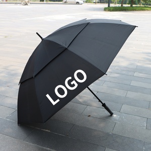 68 Inch Extra Large Windproof Semi-<b>Automatic</b> Straight Golf <b>Umbrella</b> for Outdoor Travel Beach Business Gifts Rain Protection - Product Image 6