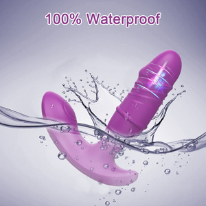Wearable 3 <strong>in</strong> 1 Thrusting Dildo <strong>Vibrator</strong> Sex Toys for Adult Woman G Spot Massager Clitoral Stimulation Anal <strong>Plug</strong> Vibration - Product Image 6