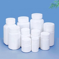 Bouteille médicale en matériau HDPE, conteneur médical avec bouchon anti-enfant, conteneur de 100ml, 120ml, 150ml, 250ml, 750ml